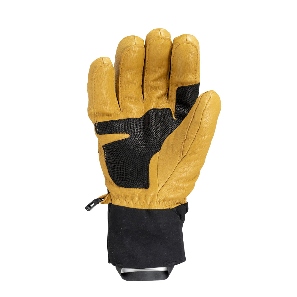 Therm-ic Freeride Ultra Heat Gloves värmehandskar black/light brown, produkten från en annan vinkel 1