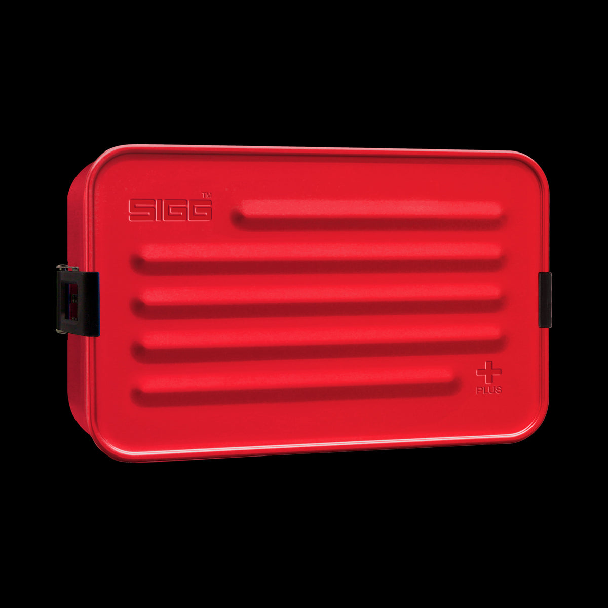 SIGG Metal Food Box Plus vattenflaska röd, produktbild