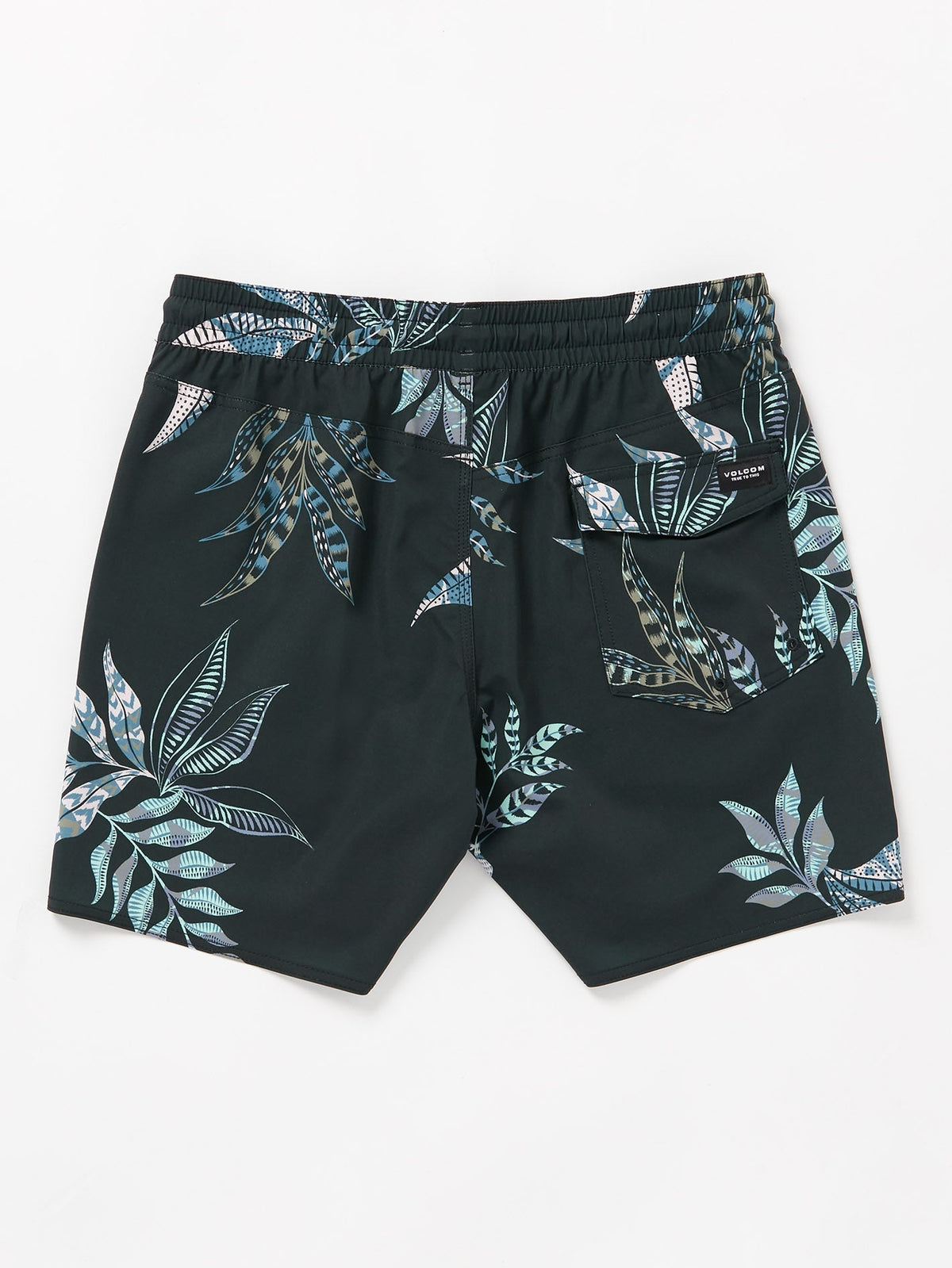 Volcom Baffle Trunk 17 badshorts svart, produkten från en annan vinkel 2