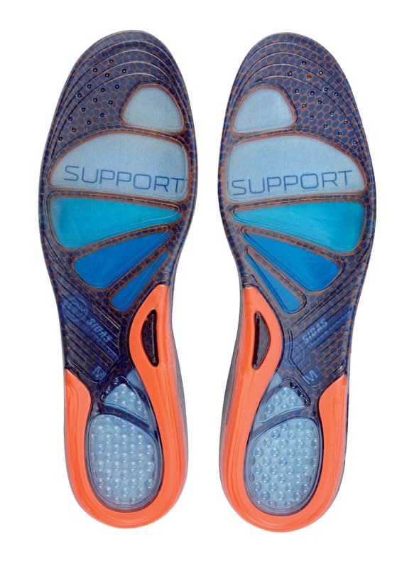 Sidas Cushioning Gel Support 2.0 fotbädd blå, produkten från en annan vinkel 1
