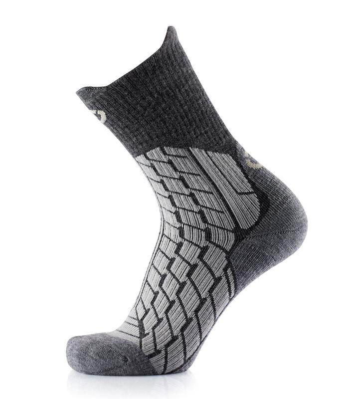 Therm-ic Trekking Warm strumpor grå/ljusgrå, produkten från en annan vinkel 1