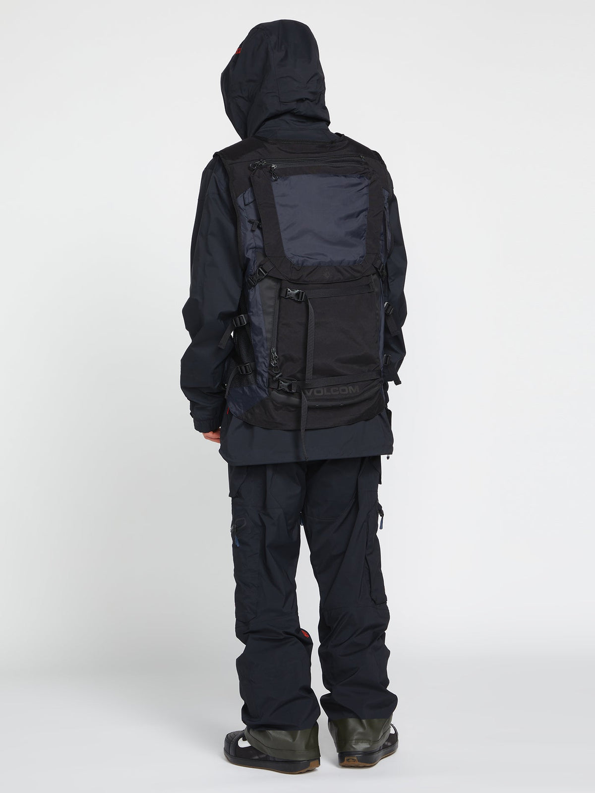 Volcom Iguchi Slack Vest skidjacka svart, produkten från en annan vinkel 1