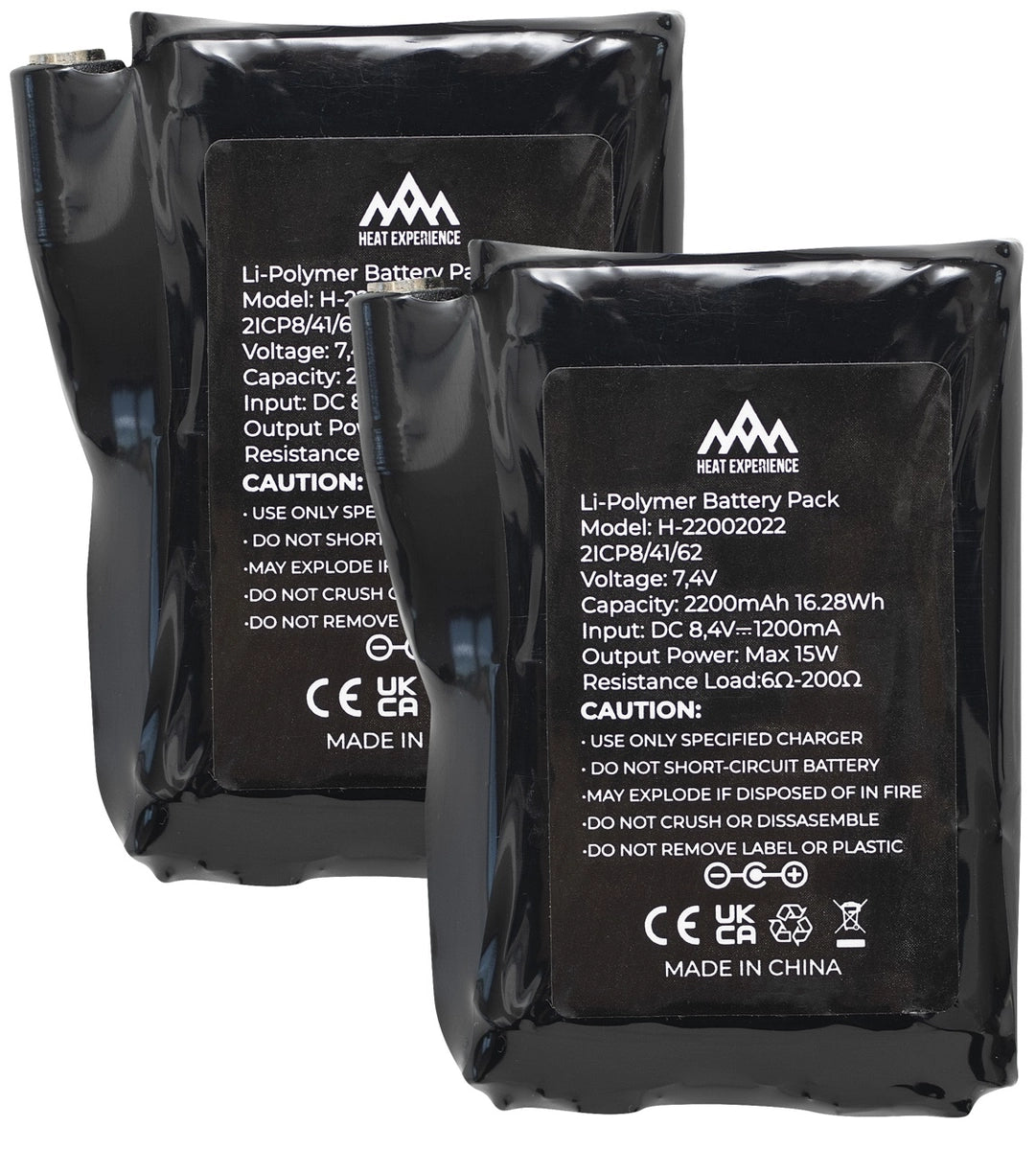 HeatX Heated Glove Battery 2pk batteri, produktbild