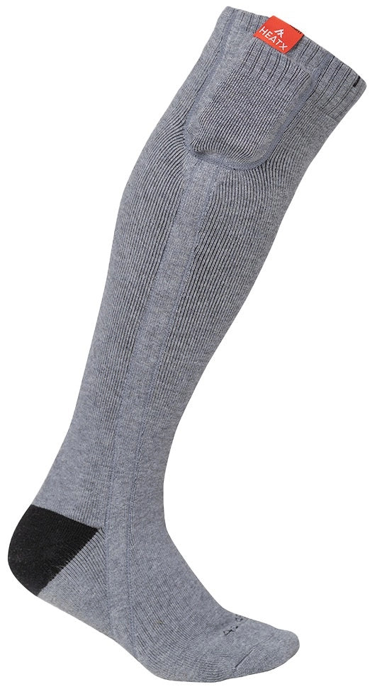 HeatX Everyday Socks and Battery v3 värmestrumpor grå, produkten från en annan vinkel 3