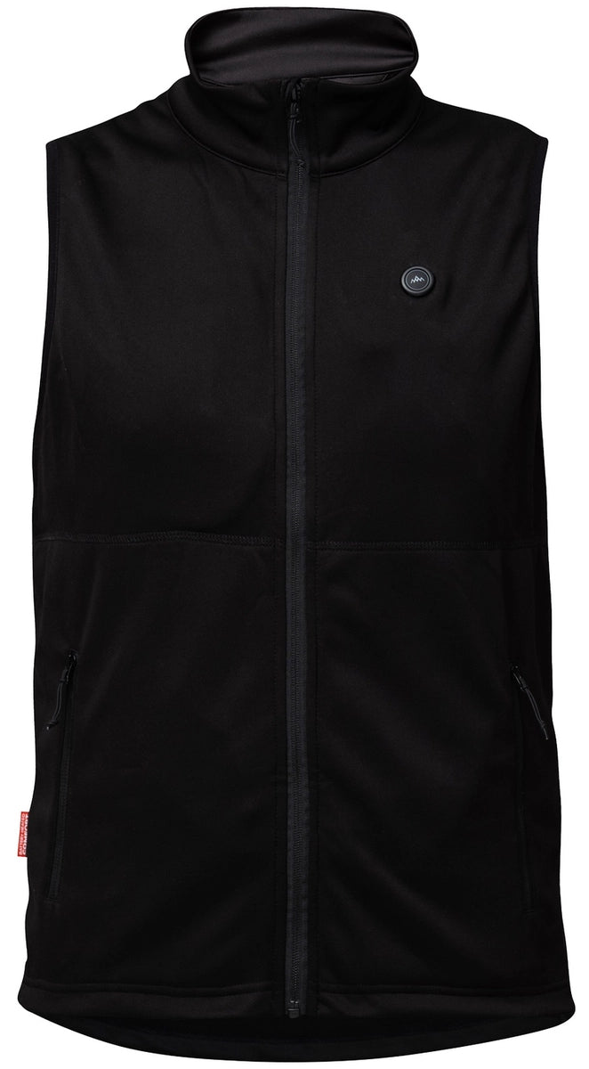HeatX Heated Fleece Vest värmeväst herr svart, produkten från en annan vinkel 6