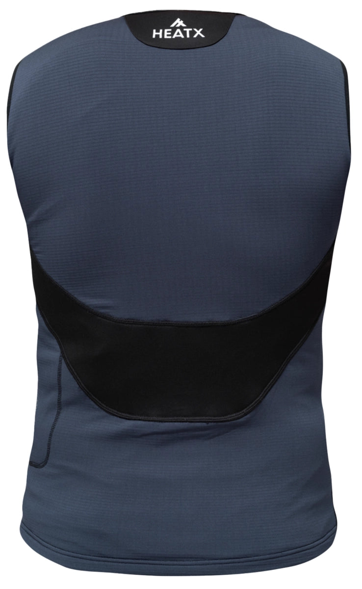 HeatX Inner Vest v2 värmeväst marinblå/svart, produkten från en annan vinkel 3