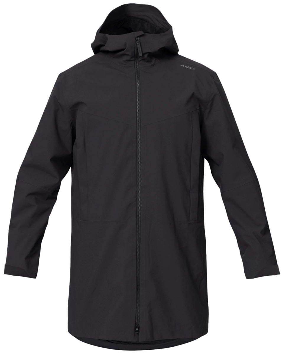 HeatX Metro Coat 3-in-1 värmejacka herr svart, produktbild