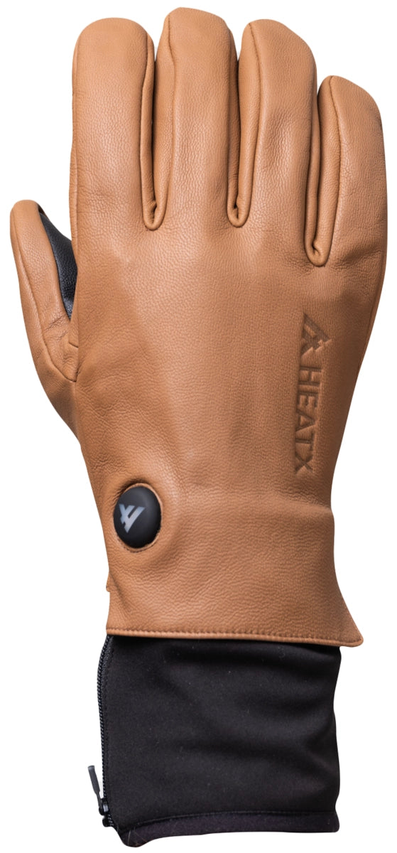 HeatX Metro Gloves värmehandskar brun/svart, produkten från en annan vinkel 2