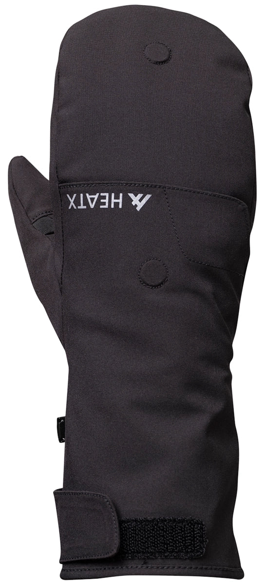HeatX Pullover Mittens v2 värmevantar svart, produkten från en annan vinkel 3