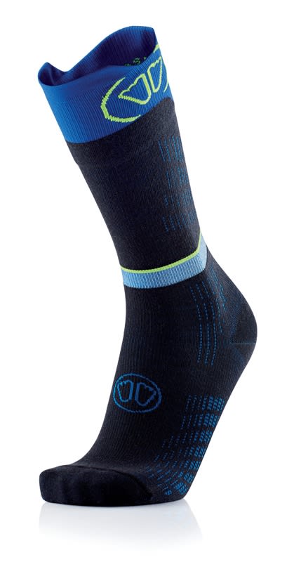 Sidas Ski Nordic Performance Socks Black/Blue skidstrumpor, produkten från en annan vinkel 1