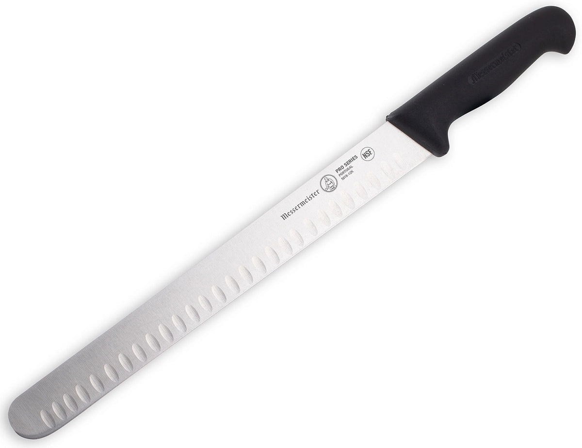 Messermeister Pro Series 30cm Round-tip Kullenschliff Slicer kökskniv, produktbild