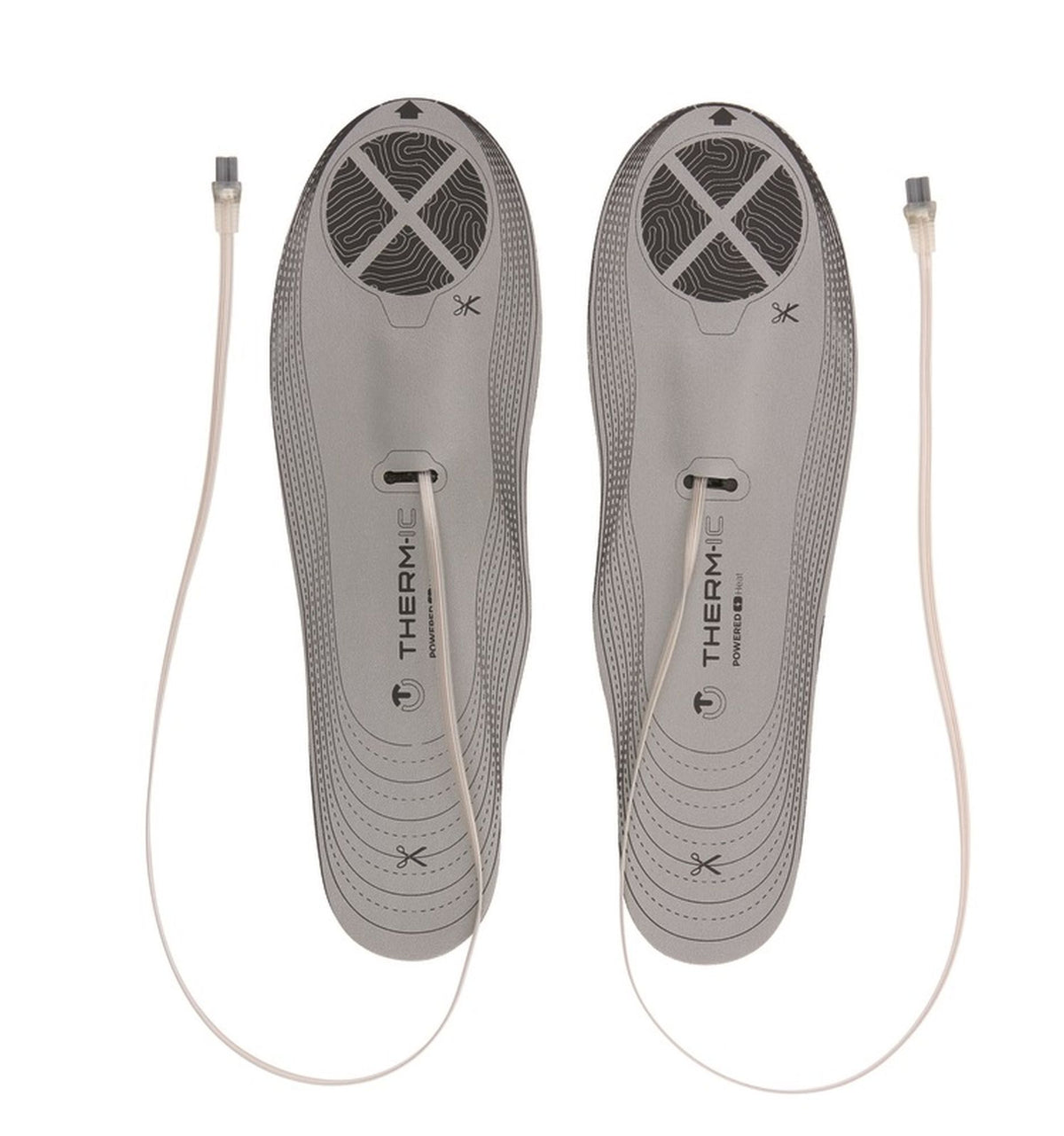 Therm-ic Special Care Heat Flat värmesulor svart, produkten från en annan vinkel