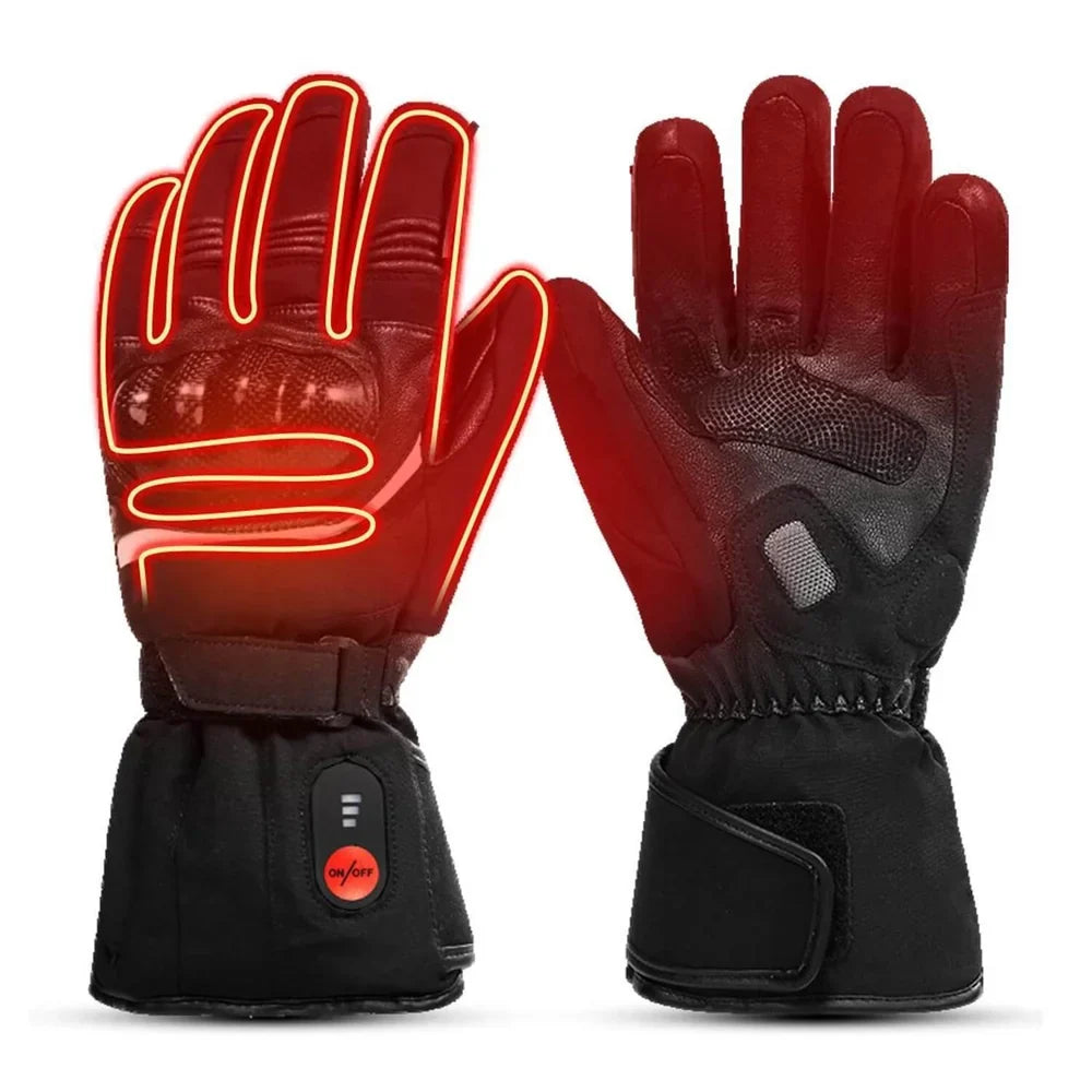 Savior Heat S28C Motorcycle värmehandskar, produkten från en annan vinkel 1