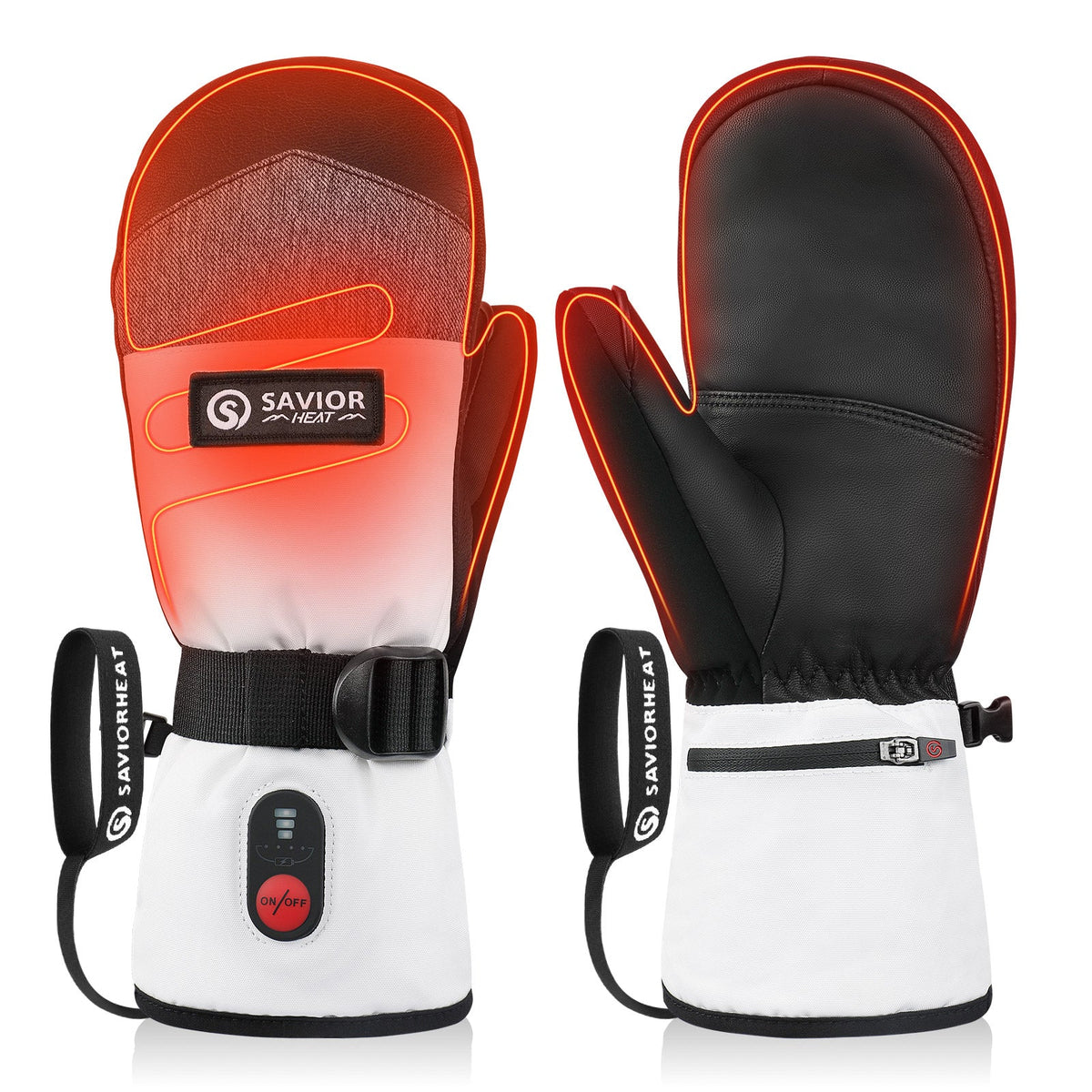 Savior Heat 3000mAh Snow värmevantar, produkten från en annan vinkel 2