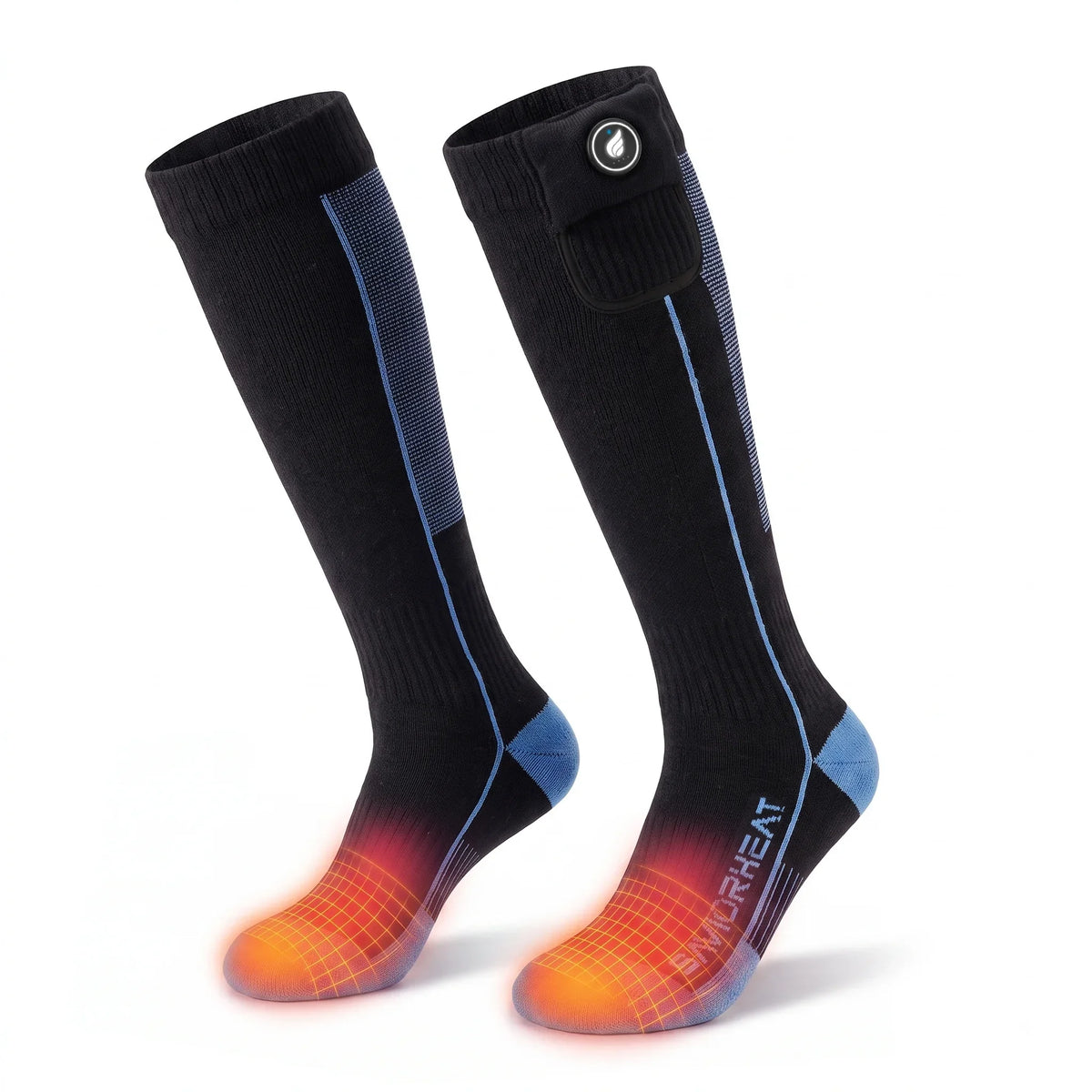 Savior Heat Arch Support Ski värmestrumpor, produkten från en annan vinkel 1
