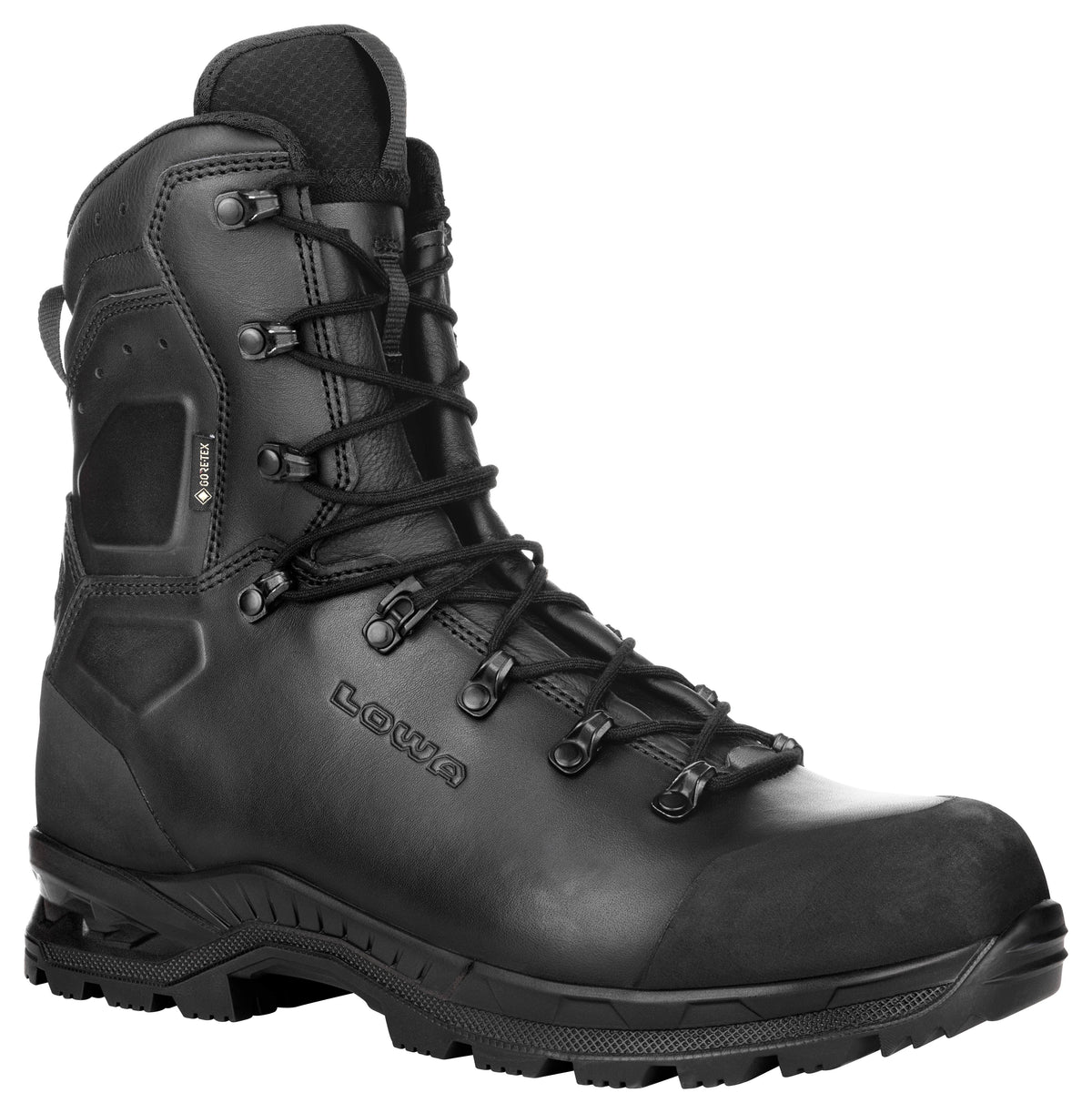 Lowa Combat Boot MK2 GTX taktisk känga svart, produkten från en annan vinkel 1