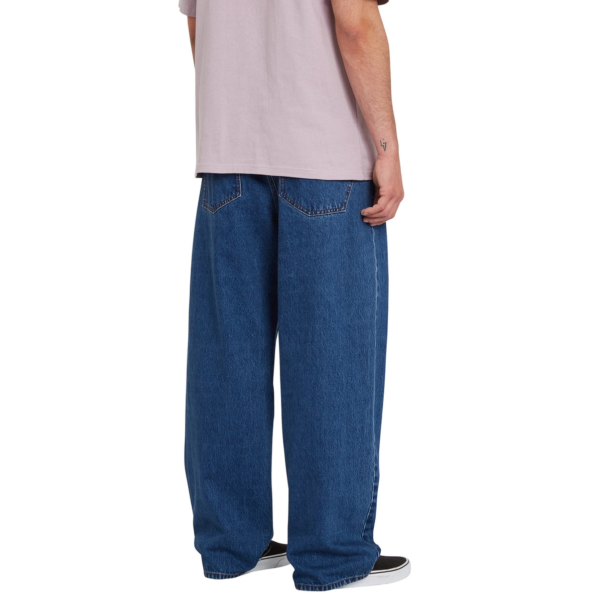 Volcom Billow Denim jeans mellanblå, produkten från en annan vinkel 1