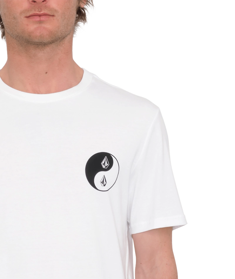 Volcom Counterbalance BSC SS Tee t-shirt vit, detaljbild 1