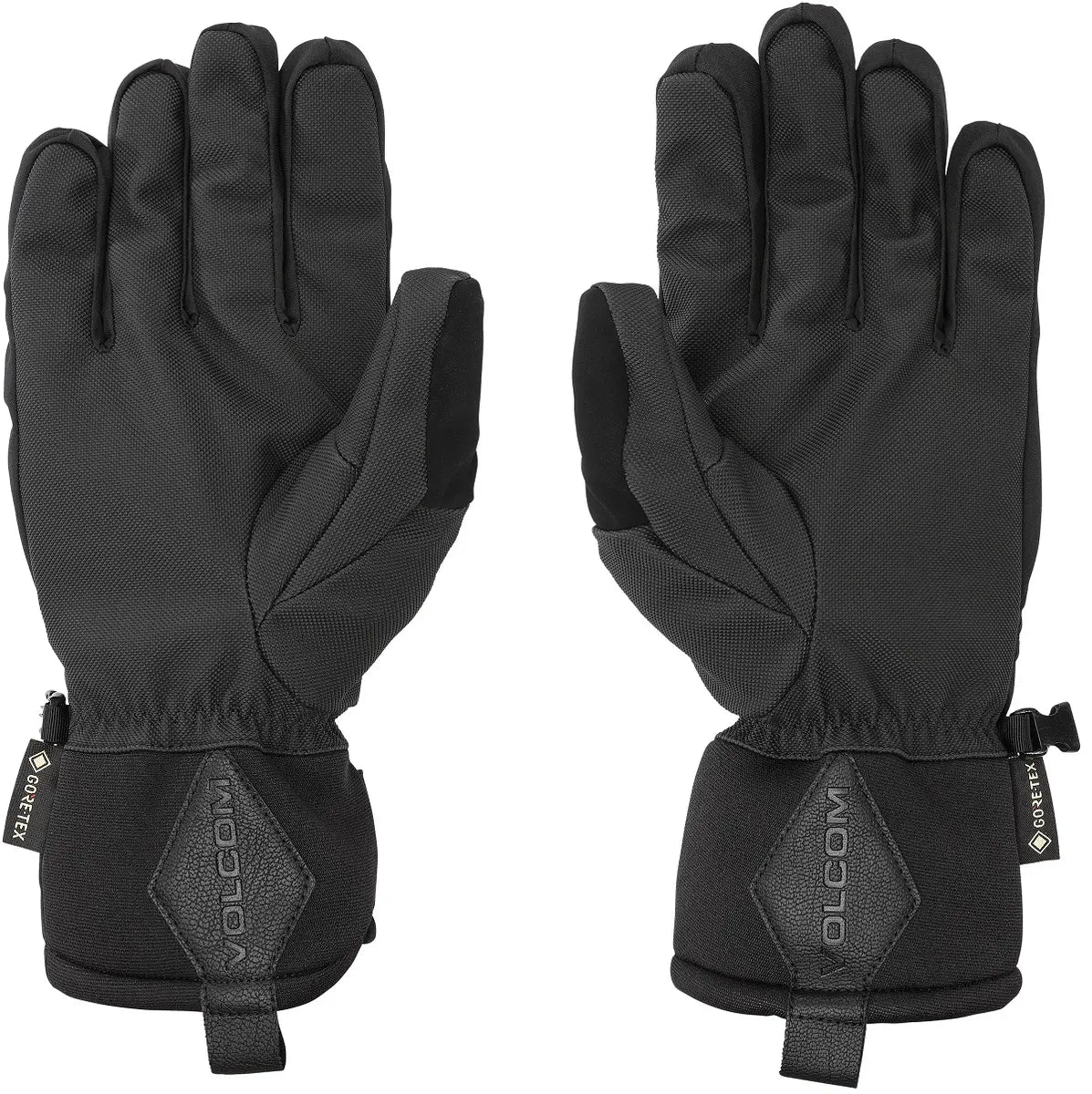 Volcom CP2 Gore-Tex Glove handskar svart, produkten från en annan vinkel