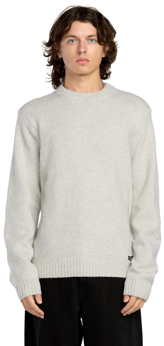 Volcom Edmonder II Sweater stickad tröja smutsvit, produkten från en annan vinkel 2