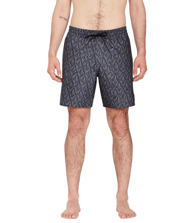 Volcom FA J Hager Trunk 17 badshorts svart, produktbild