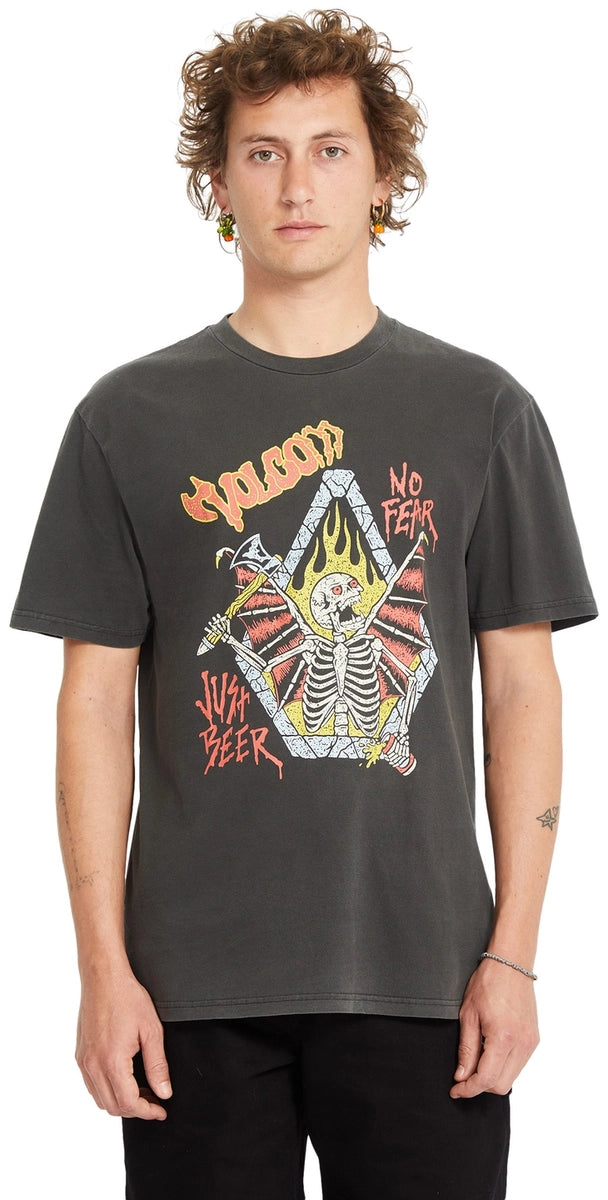Volcom Just Beer PW SS Tee t-shirt svart, produktbild