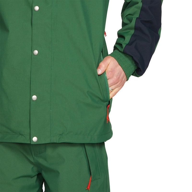Volcom Longo Gore-Tex Jacket skidjacka militärgrön, produkten från en annan vinkel 2