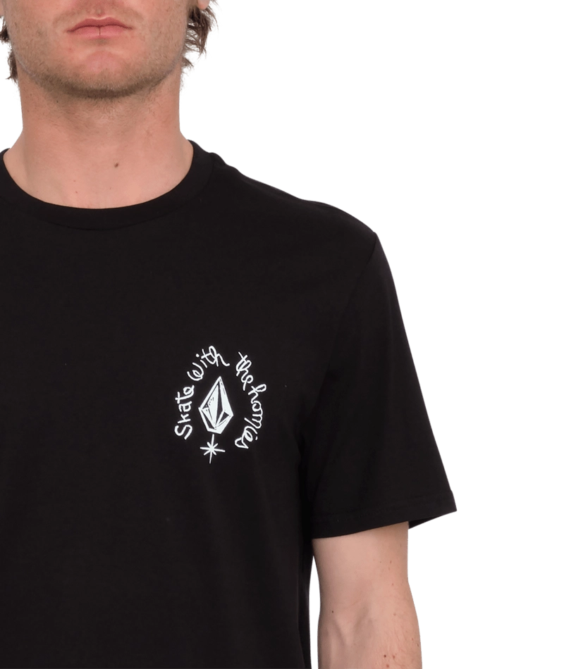Volcom Maditi BSC SS Tee t-shirt svart, detaljbild 2