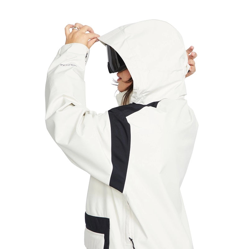 Volcom Melancon Gore-Tex Jacket skidjacka benvit, produkten från en annan vinkel 2