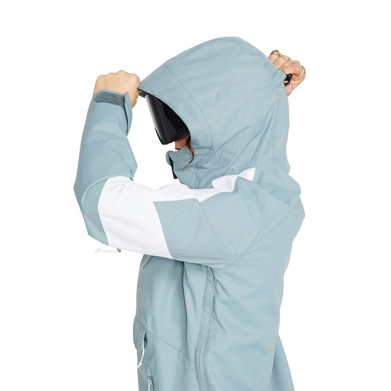 Volcom Mirror Pullover skidjacka grön, produkten från en annan vinkel 2