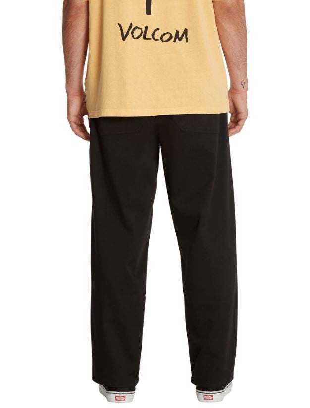 Volcom Outer Spaced Solid EW Pant chinos svart, produkten från en annan vinkel 1