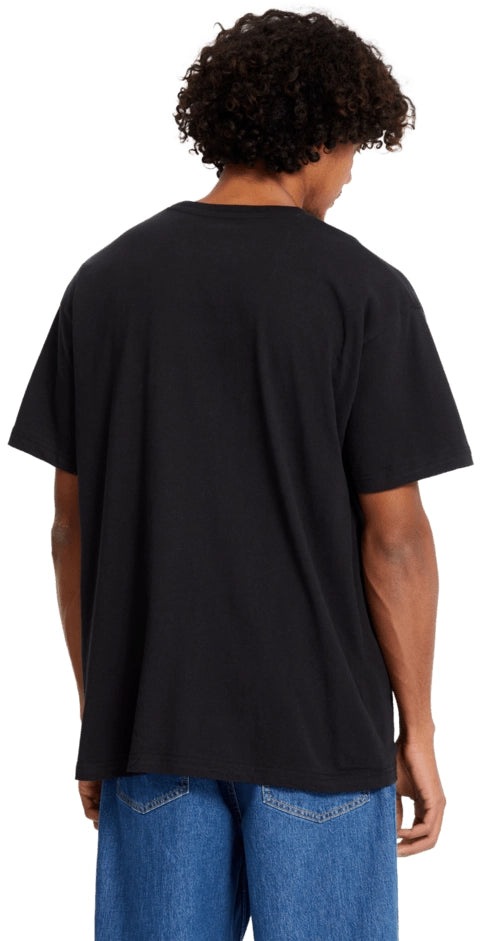 Volcom Pistol Stone Loose SS Tee t-shirt svart, produkten från en annan vinkel 2