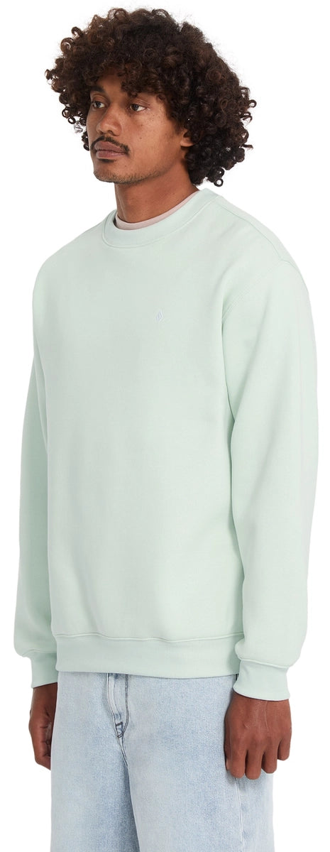 Volcom Single Stone Crew tröja ljus turkos, produkten från en annan vinkel 1