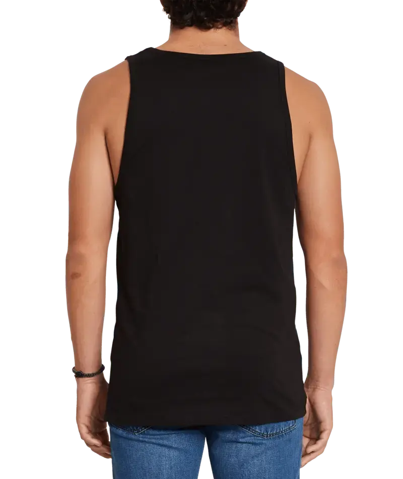 Volcom Stone Blanks BSC Tanktop linne svart, detaljbild 1
