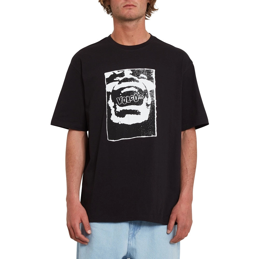 Volcom Yeller LSE SS t-shirt svart, produkten från en annan vinkel 1