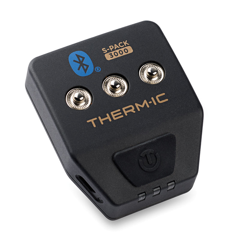 Therm-ic S-pack 3000B replacement battery (1 pc) batteri svart, produkten från en annan vinkel