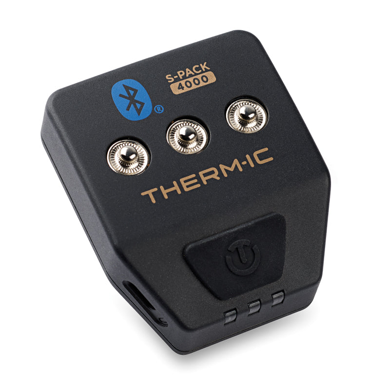 Therm-ic S-pack 4000B replacement battery (1 pc) batteri svart, produkten från en annan vinkel