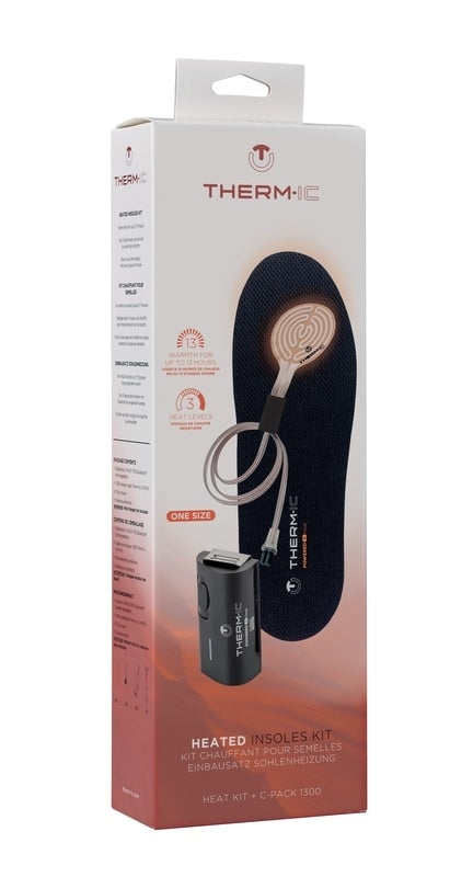 Therm-ic Set Heat Kit + C-pack 1300 värmesulor svart, produkten från en annan vinkel